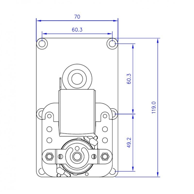 Motoriduttore per stufe a pellet serie T3 - FB1137