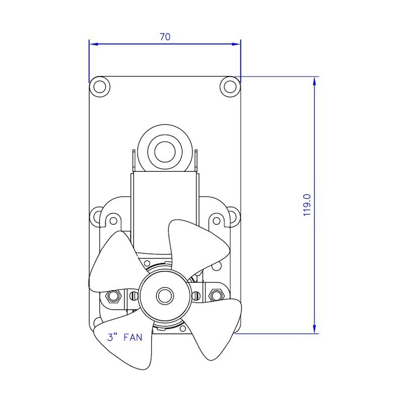 Motoriduttore per stufe a pellet serie T3 - FB1146