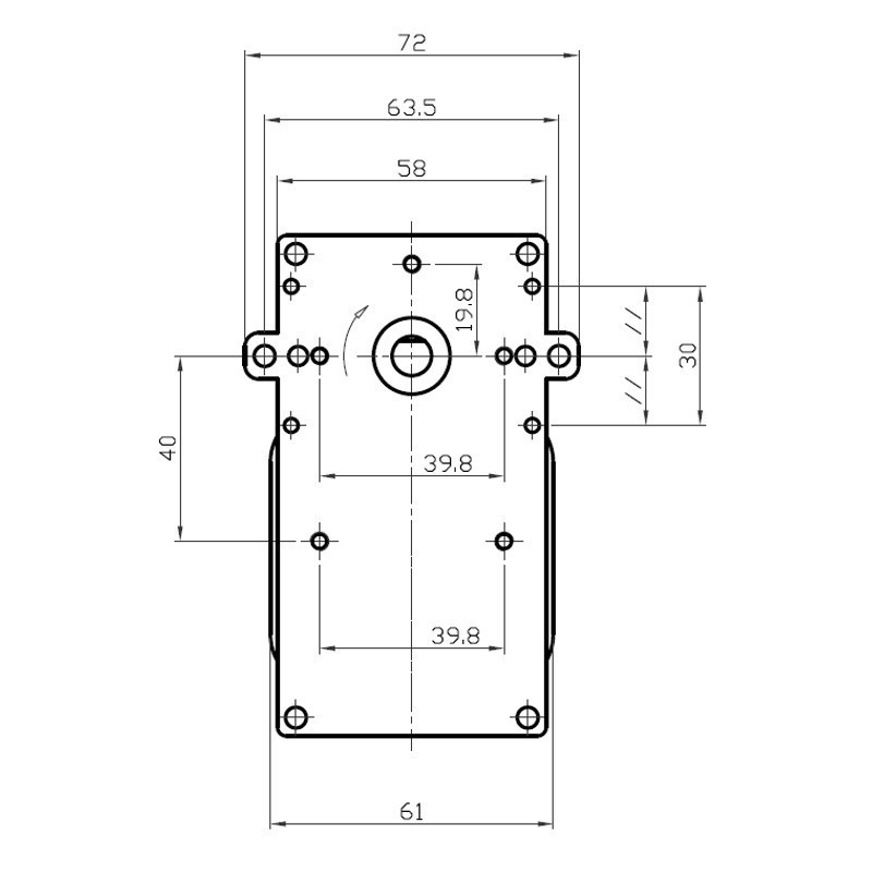 Motoriduttore Kenta per stufe a pellet - K9115005