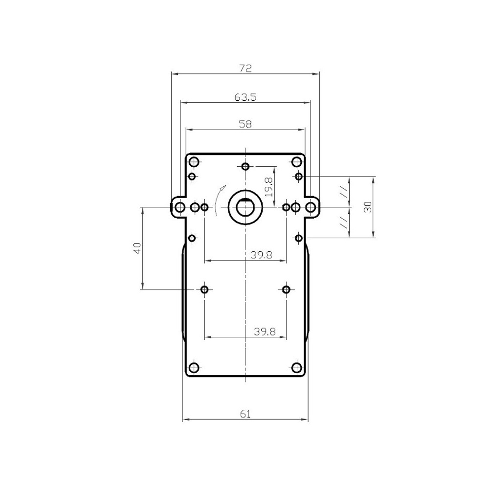 Motoriduttore Kenta per stufe a pellet - K9115101