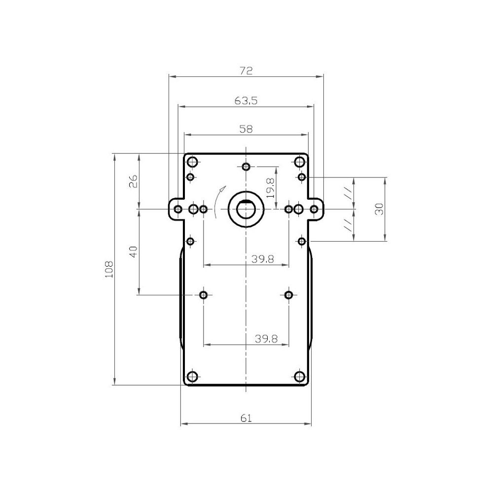 Motoriduttore Kenta per stufe a pellet - K9117304