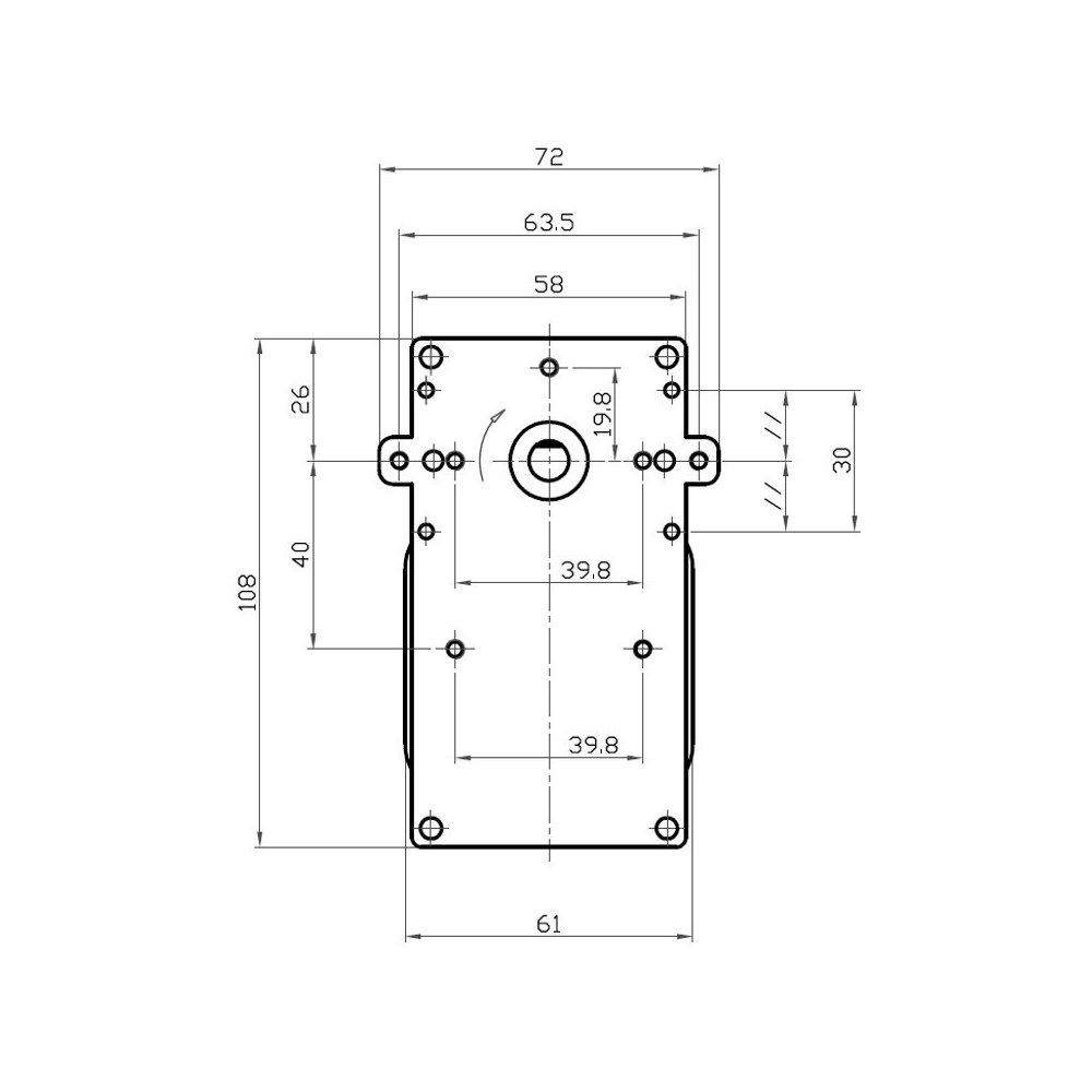 Motoriduttore Kenta per stufe a pellet - K9117156