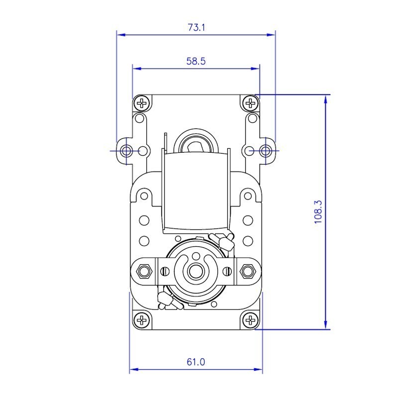 Motoriduttore 5 rpm - KB1008