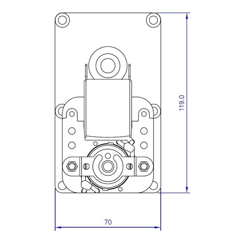 Motoriduttore 1,26 rpm - FB1392