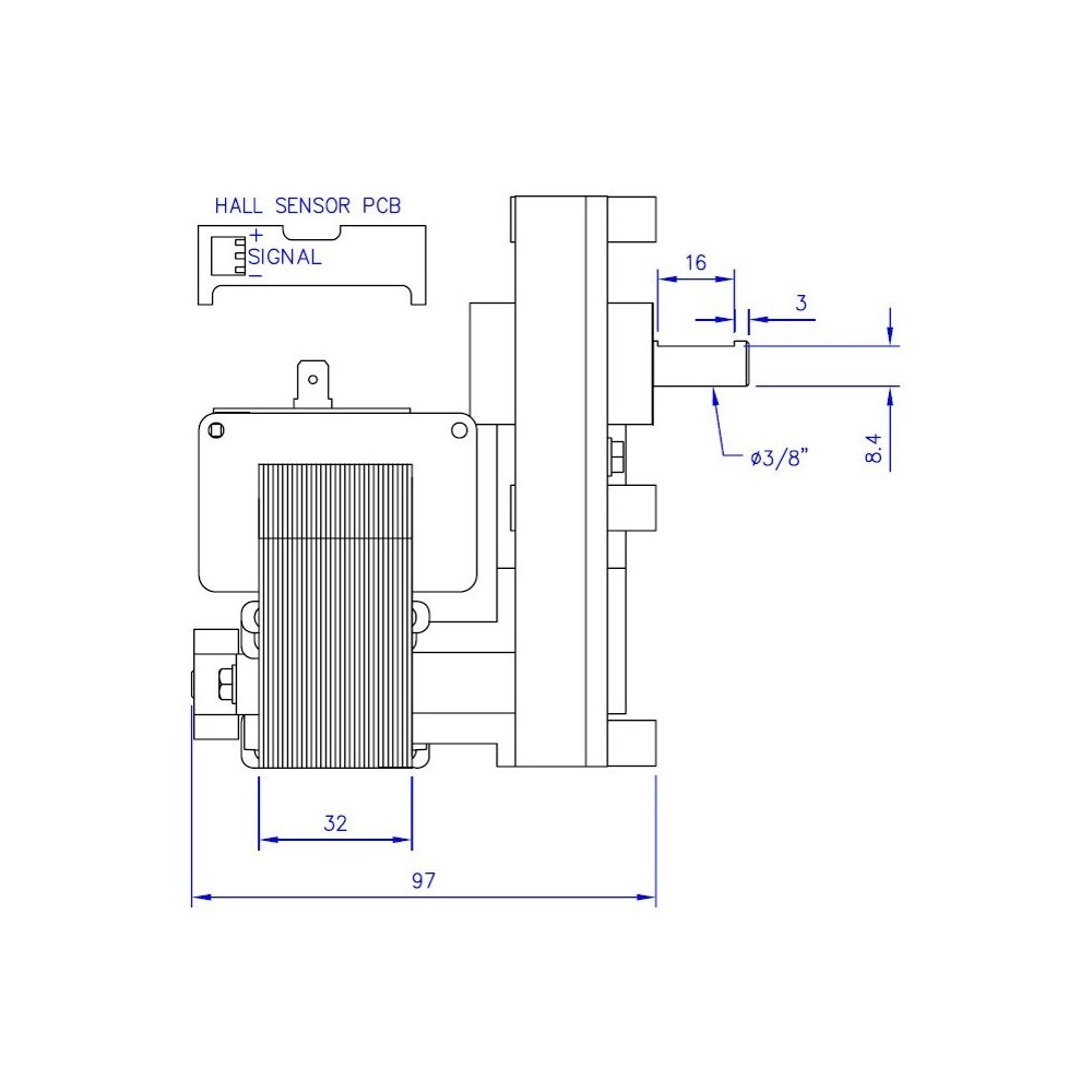 Motoriduttore 4 rpm - FB1271