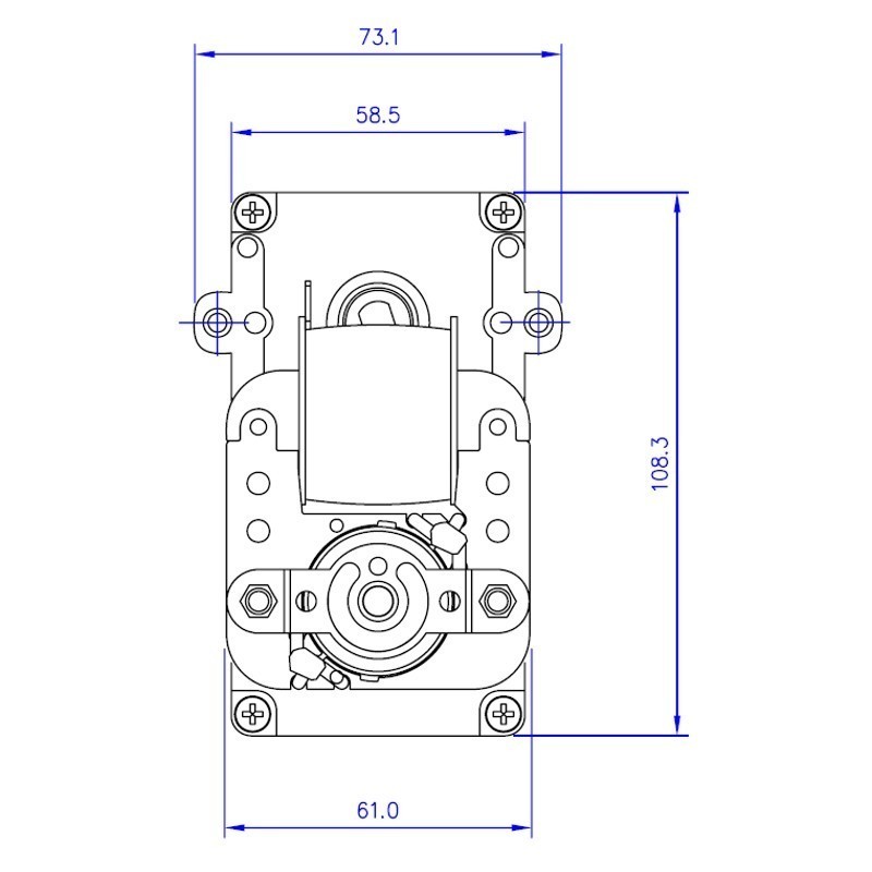 Motoriduttore 3 rpm - KB1014