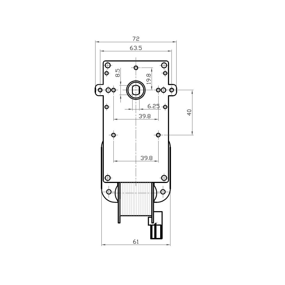 Motoriduttore 2 rpm - K9117057