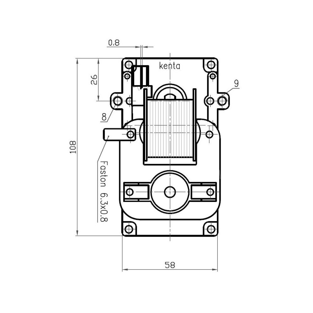 Motoriduttore 5 rpm - K9117153