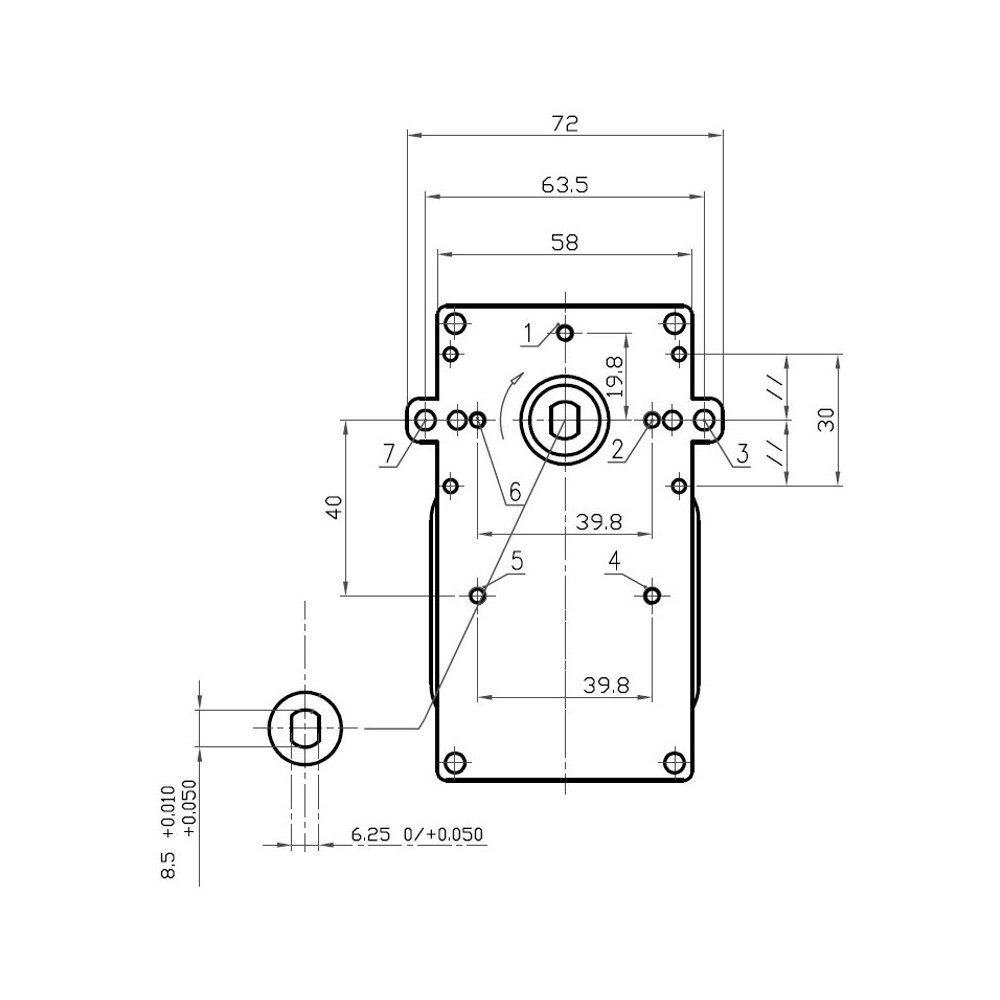 Motoriduttore 5 rpm - K9117153