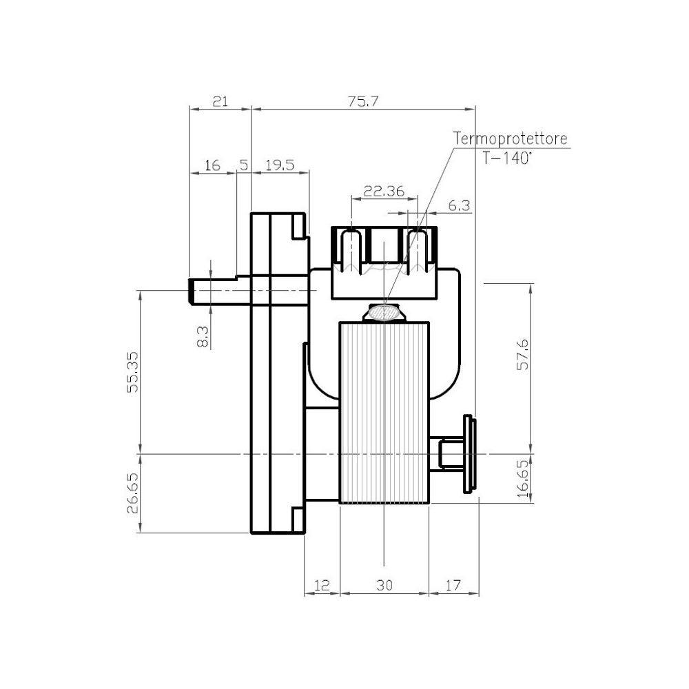 Motoriduttore 2 rpm - K9115068