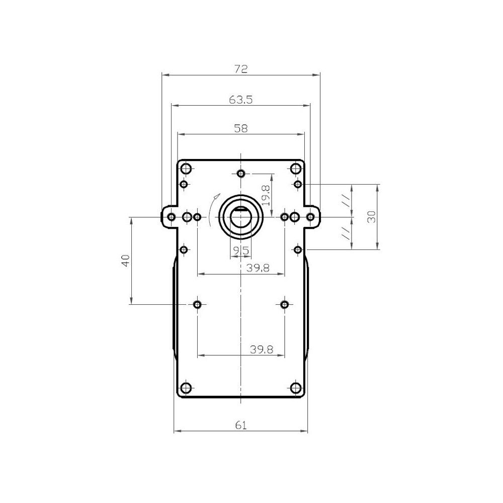 Motoriduttore 2 rpm - K9115068