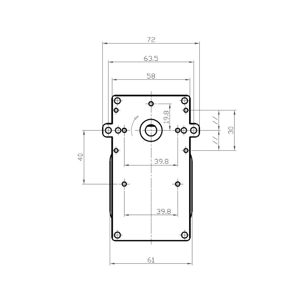 Motoriduttore Kenta per stufe a pellet - K9117250