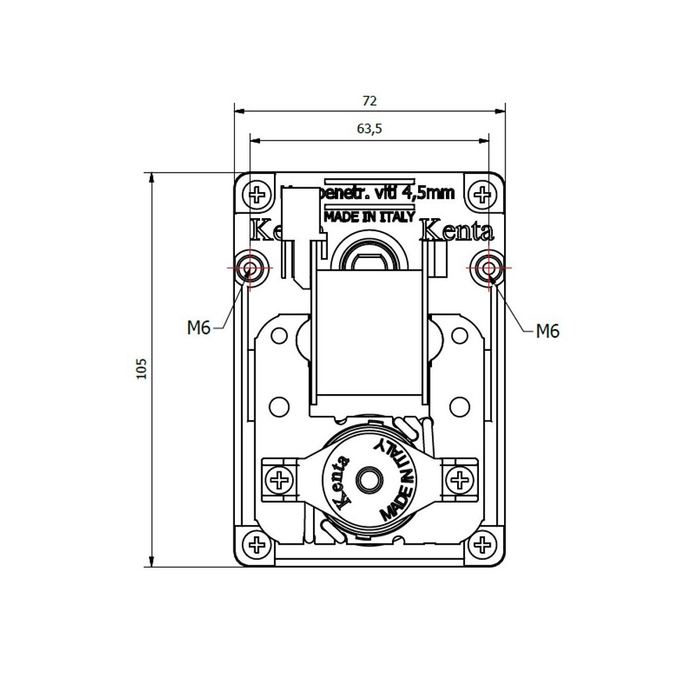 Motoriduttore 1 rpm - K9173007