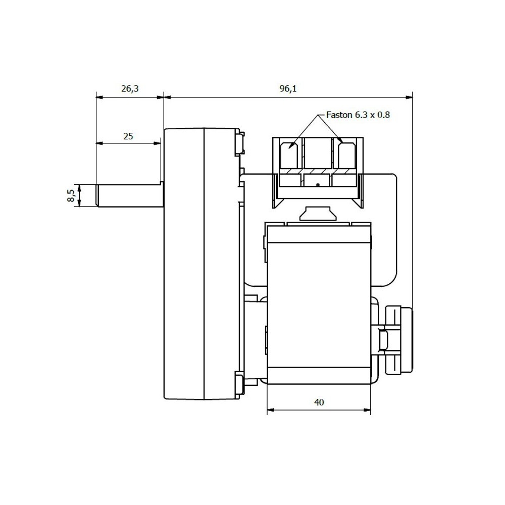 Motoriduttore 5 rpm - K9177326