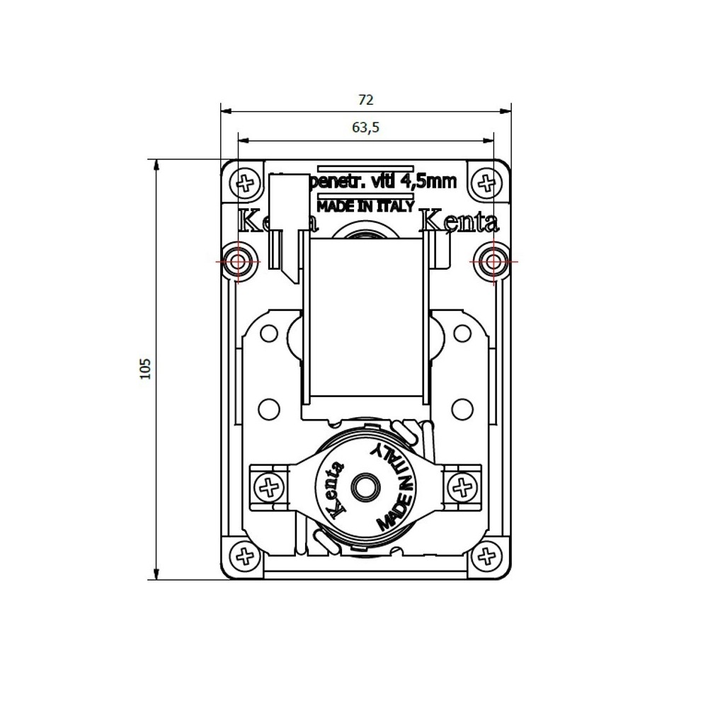 Motoriduttore 4 rpm - K9177294