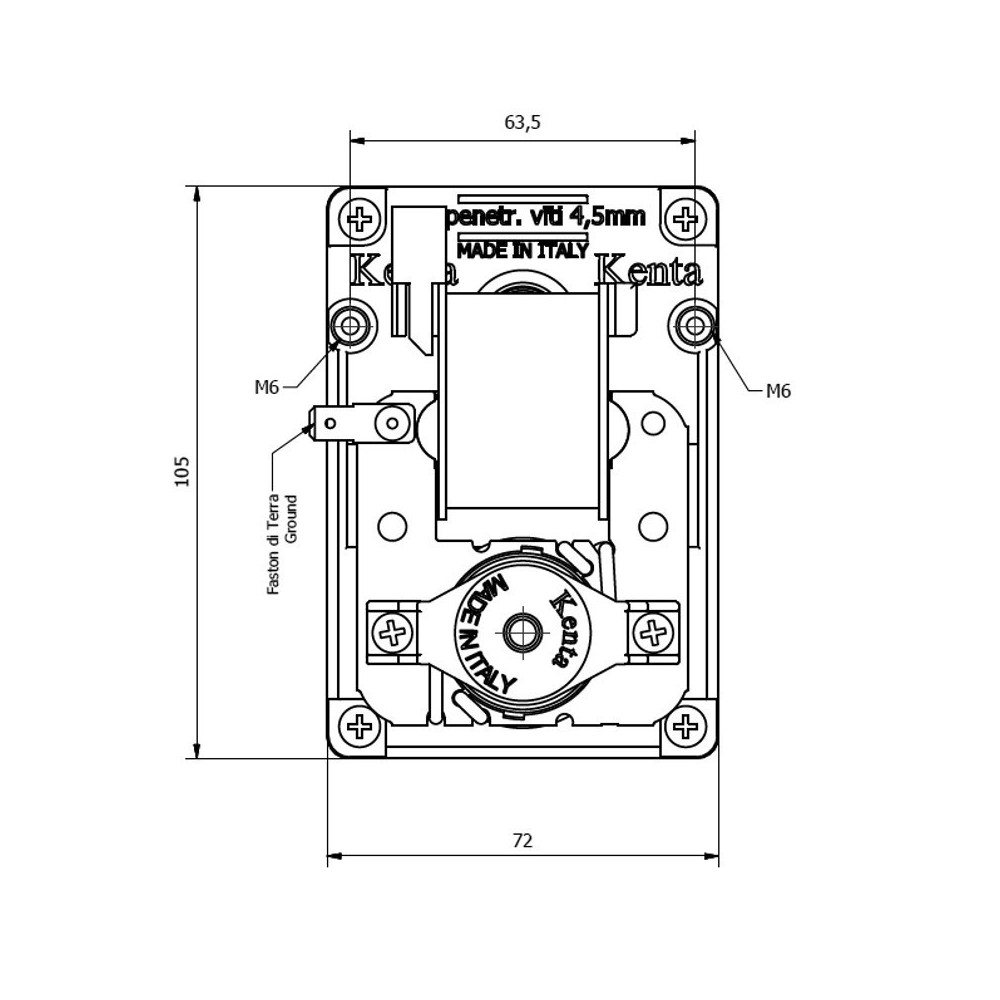 Motoriduttore 4 rpm - K9177290