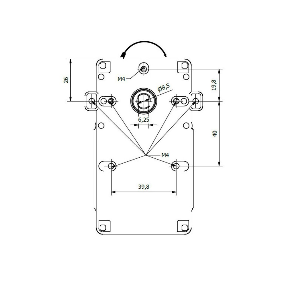 Motoriduttore 3 rpm - K9115122