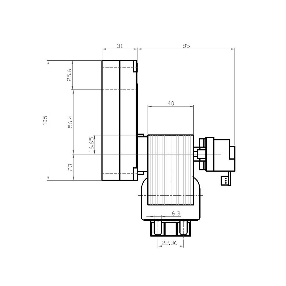 Motoriduttore 2 rpm - K9177160