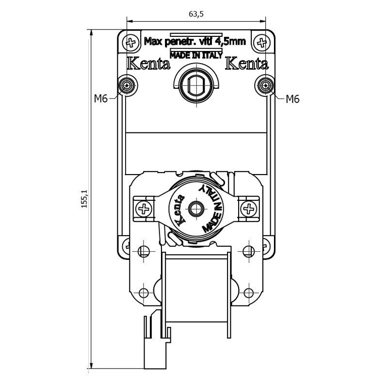 Motoriduttore 1 rpm - K9175004