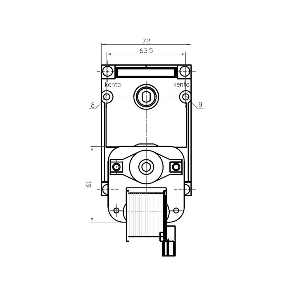 Motoriduttore 8,5 rpm - K9177358