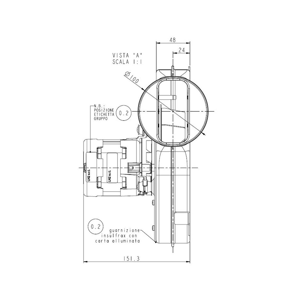 Estrattore fumi PL30 CE0050