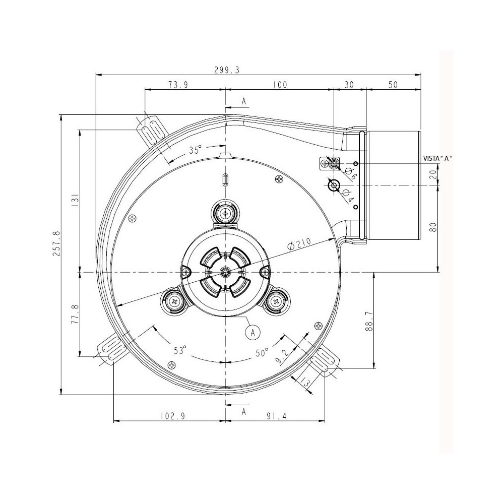 Estrattore fumi PL30 CE0050