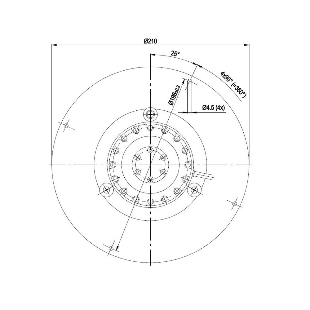 Estrattore fumi R2E180-CG82-01