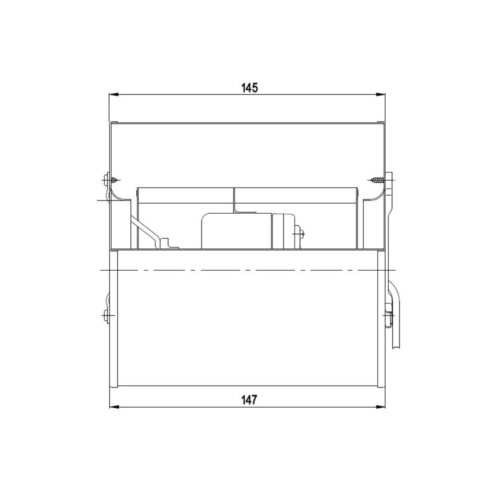 Ventilatore centrifugo D2E120 AA01-04