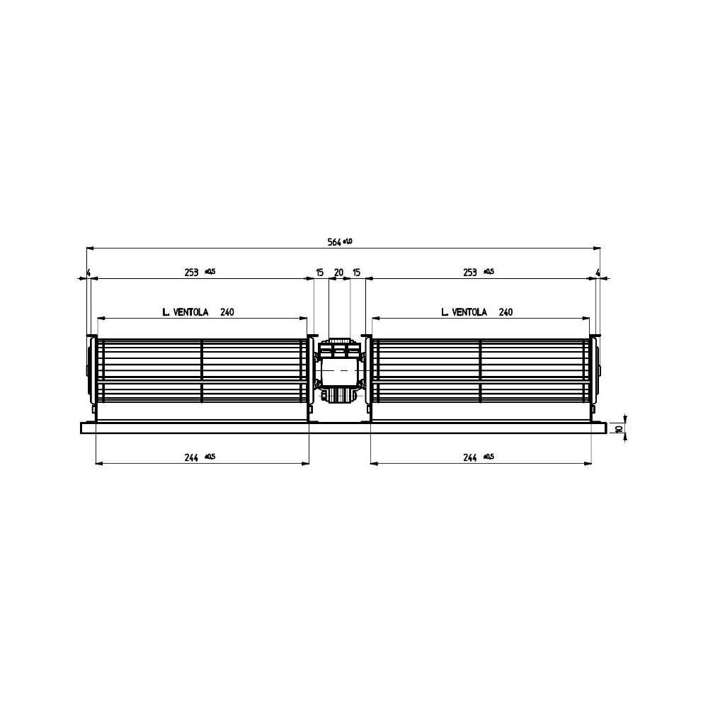 Ventilatore tangenziale FERGAS 119804