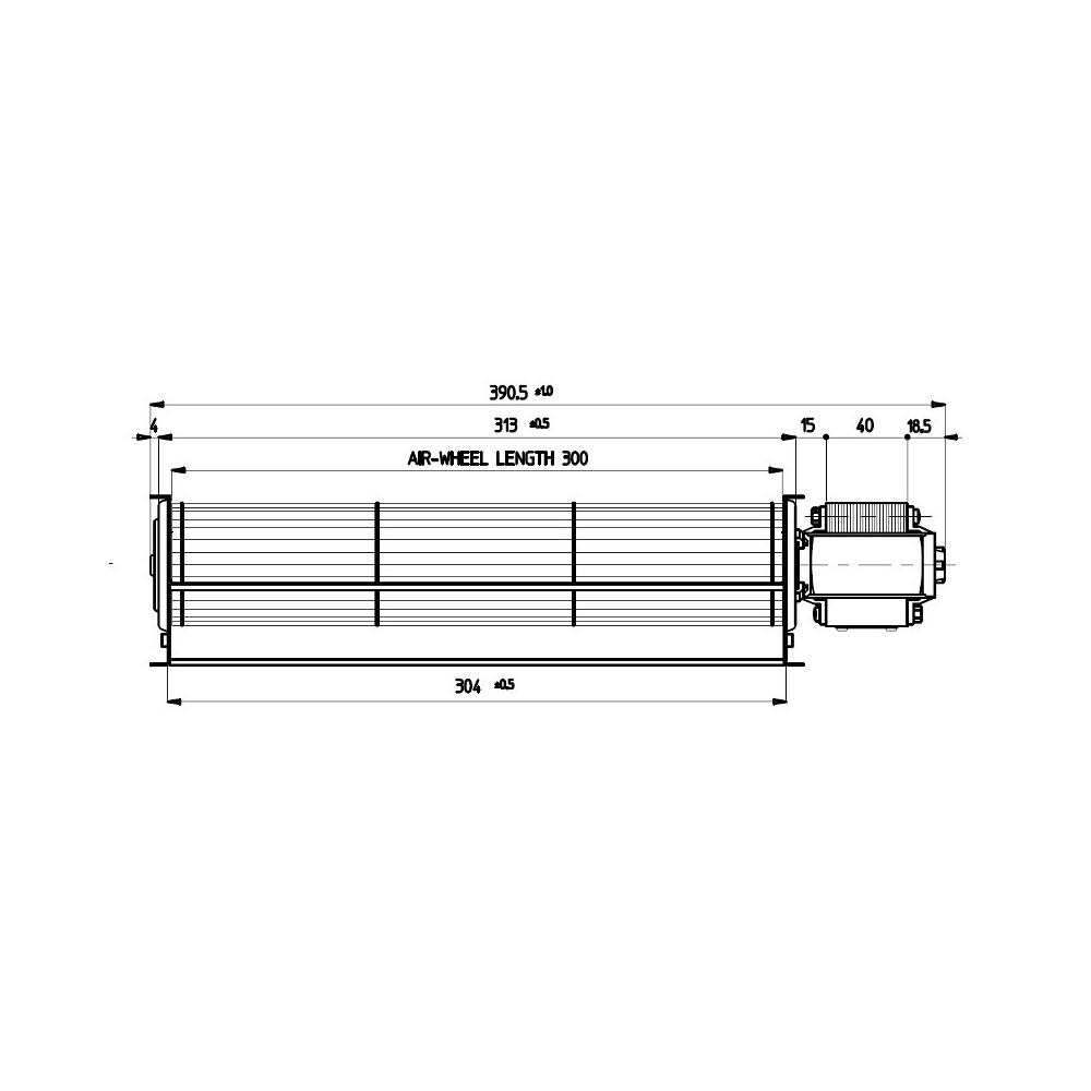 Ventilatore tangenziale FERGAS 113908