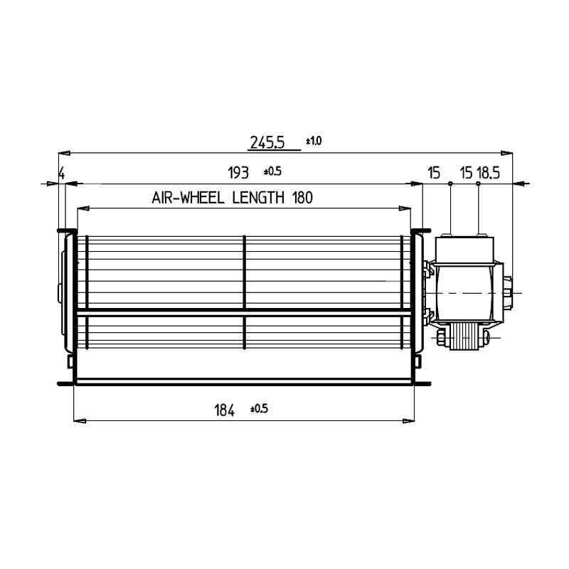 Ventilatore tangenziale FERGAS 112830