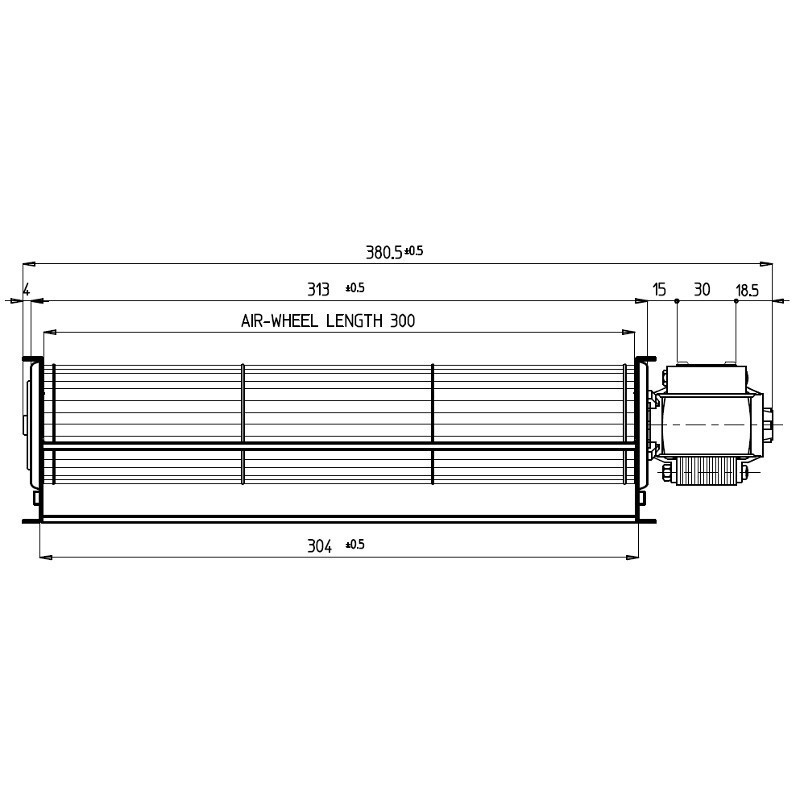 Ventilatore tangenziale FERGAS 113842