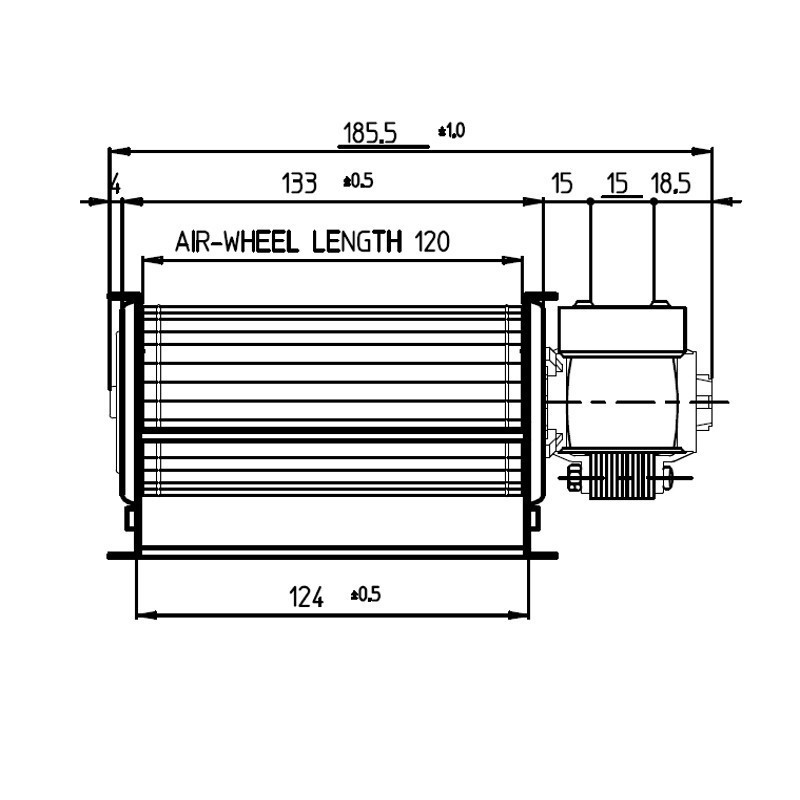 Ventilatore tangenziale FERGAS 112414