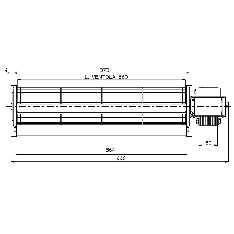 Ventilatore tangenziale FERGAS 114433