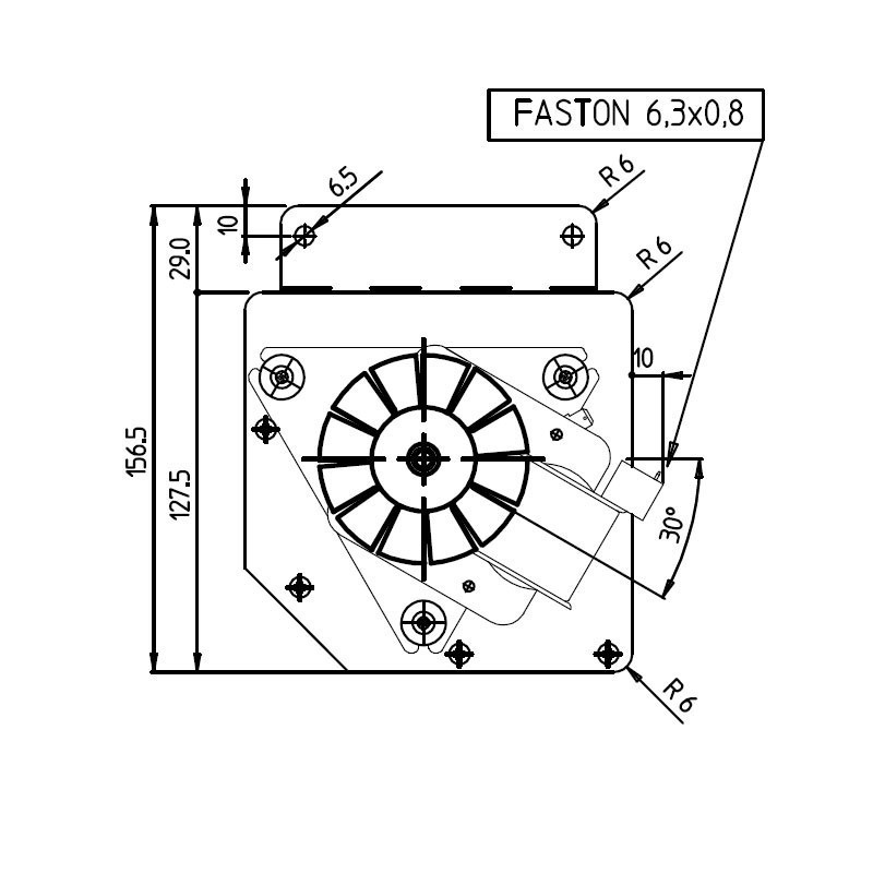 Ventilatore tangenziale FERGAS 153612