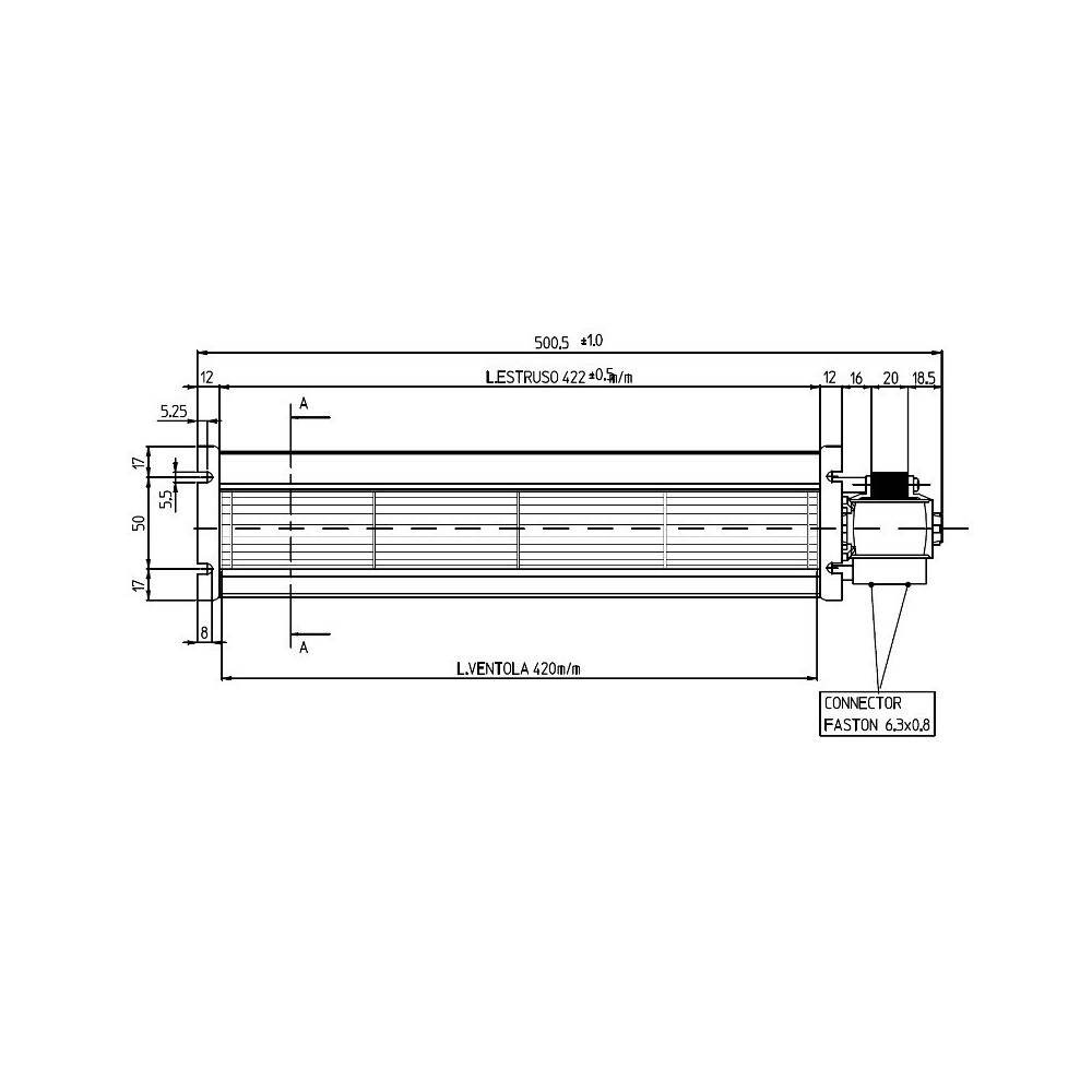 Ventilatore tangenziale FERGAS 138551