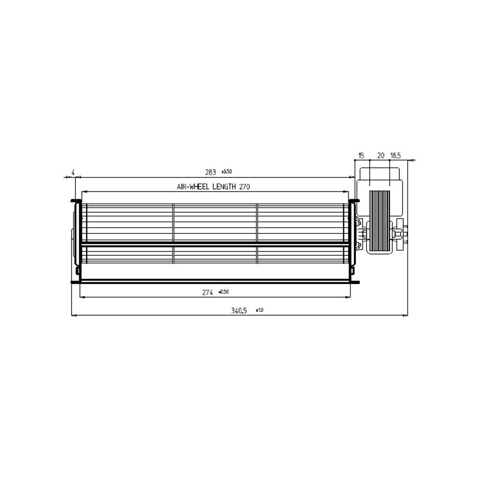 Ventilatore tangenziale FERGAS 113413