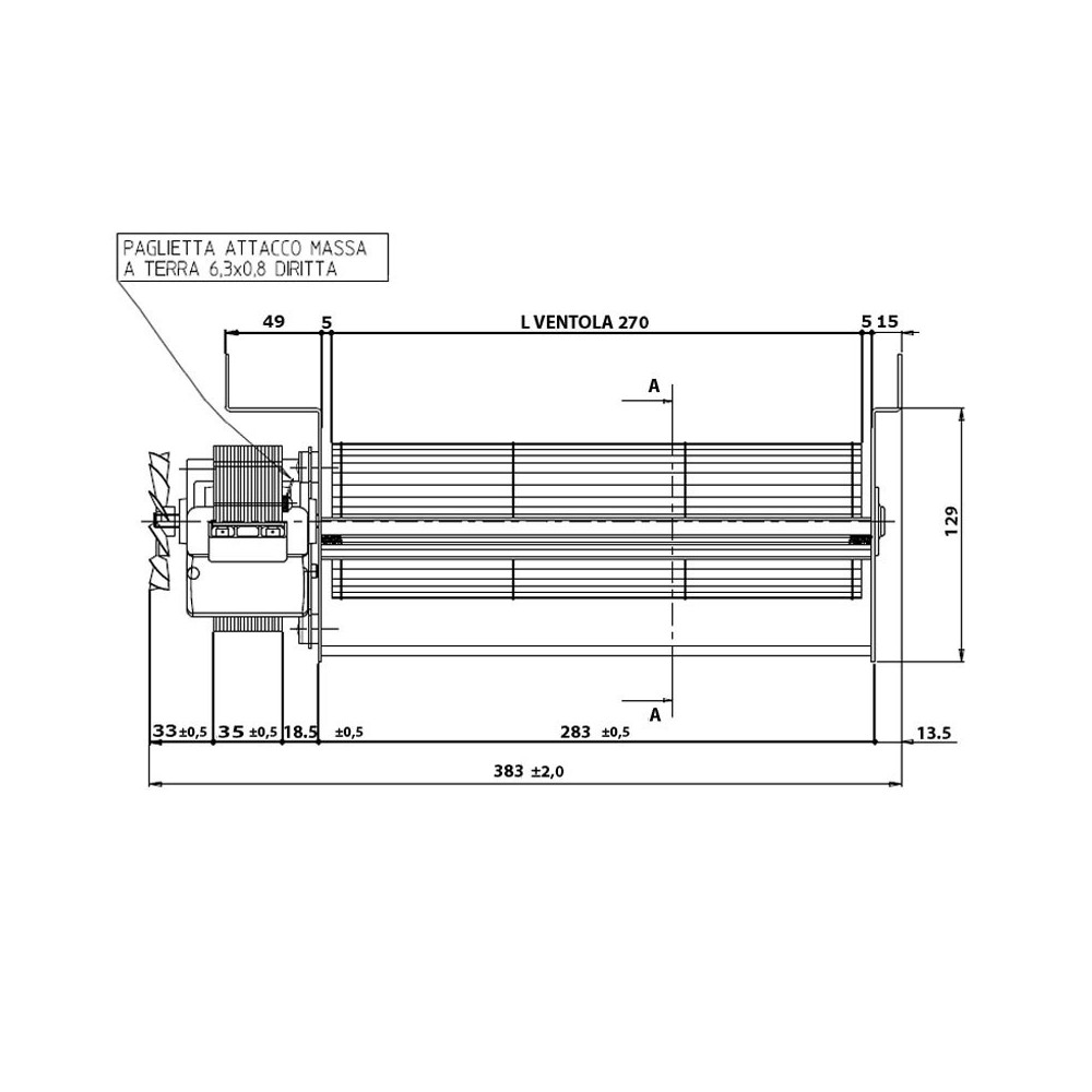 Ventilatore tangenziale FERGAS 153455