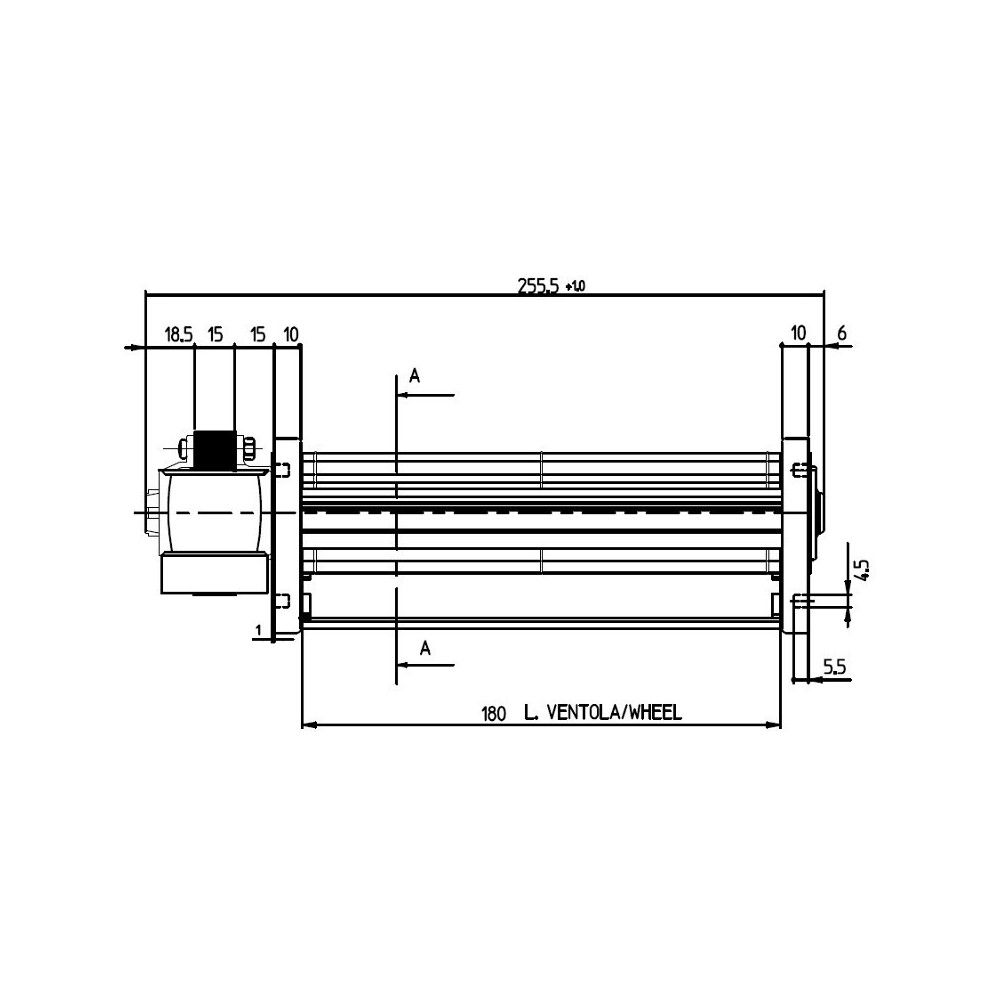 Ventilatore tangenziale FERGAS 102801