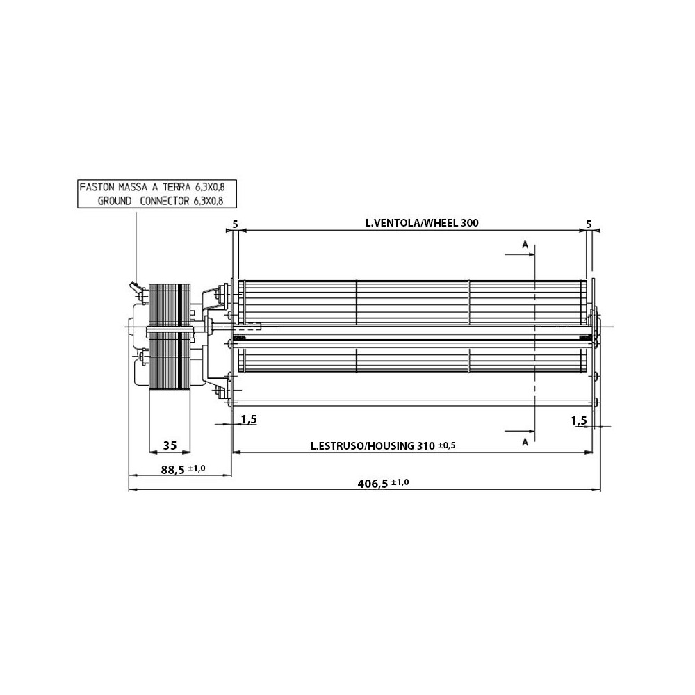 Ventilatore tangenziale FERGAS 149502