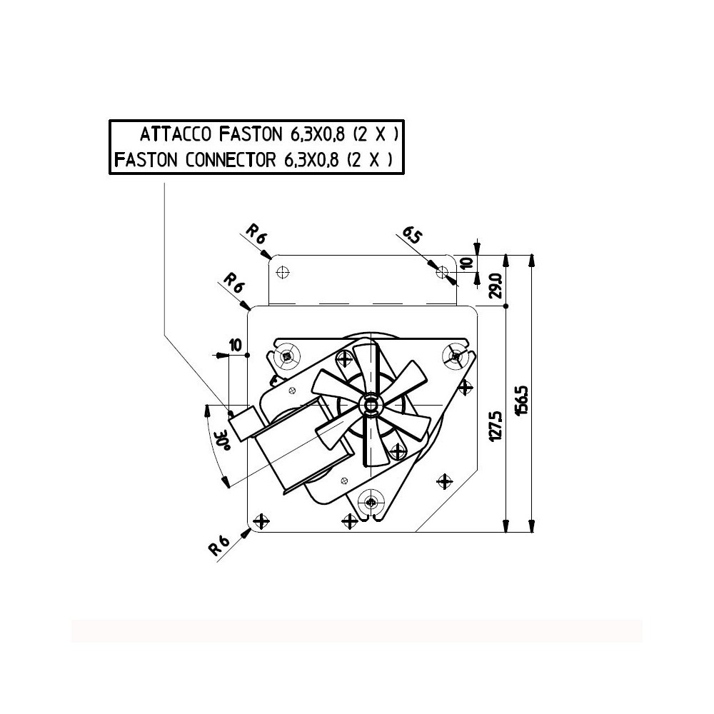 Ventilatore tangenziale FERGAS 148402