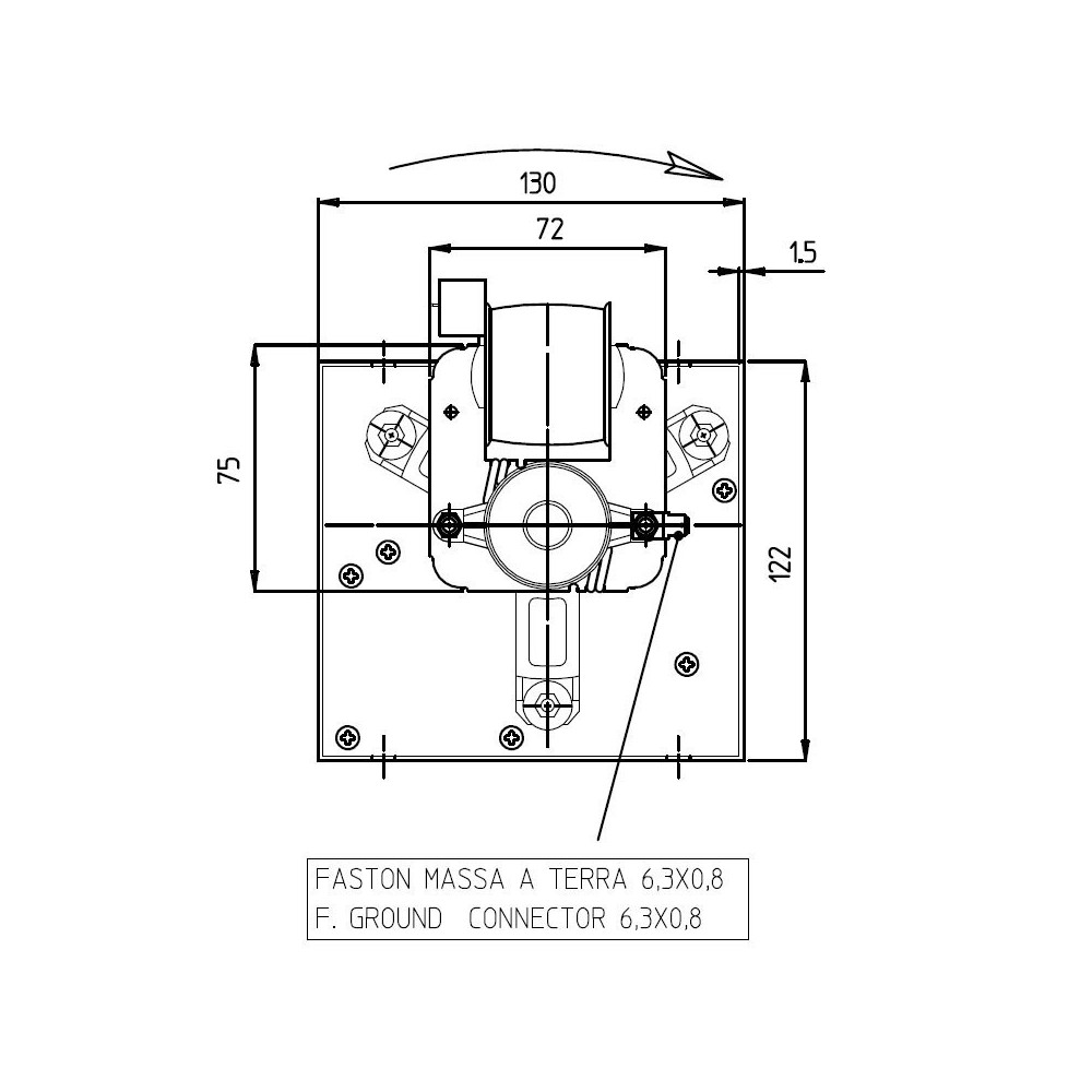 Ventilatore tangenziale FERGAS 153503