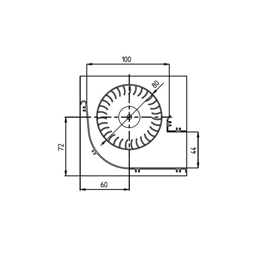 Ventilatore tangenziale FERGAS 153502