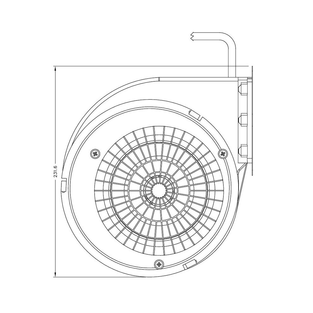 Ventilatore centrifugo W935050011