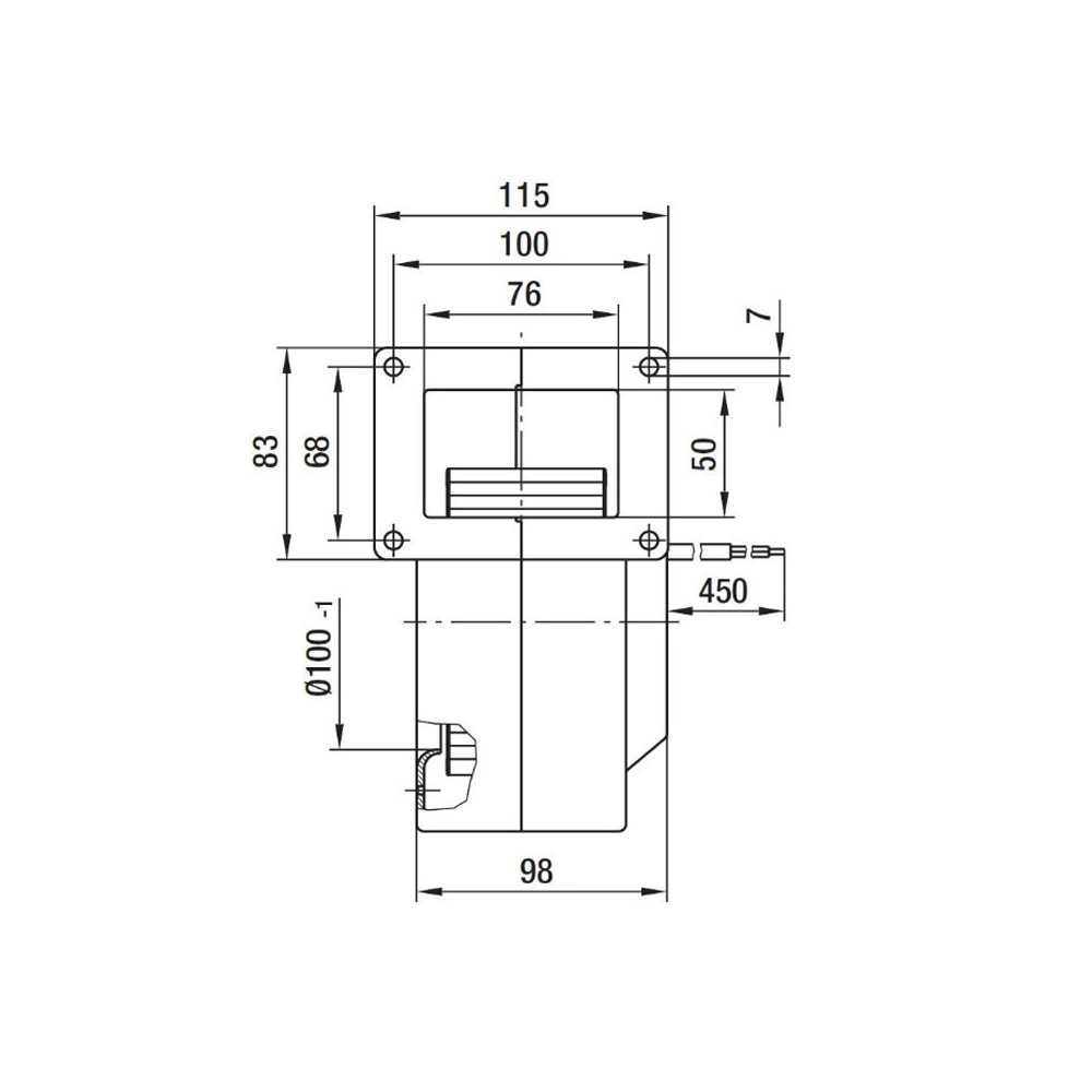 Ventilatore centrifugo G2E120-AR77-01