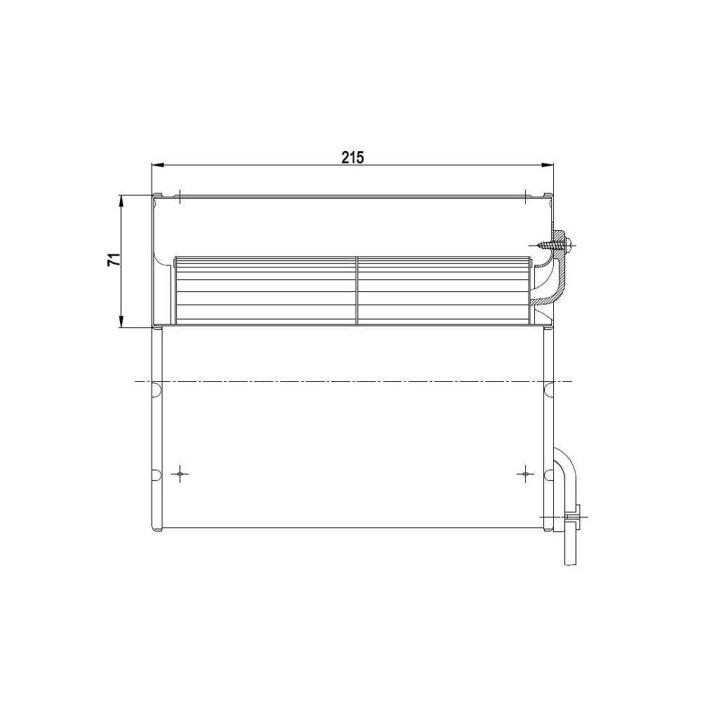 Ventilatore centrifugo D2E133-AM47-01