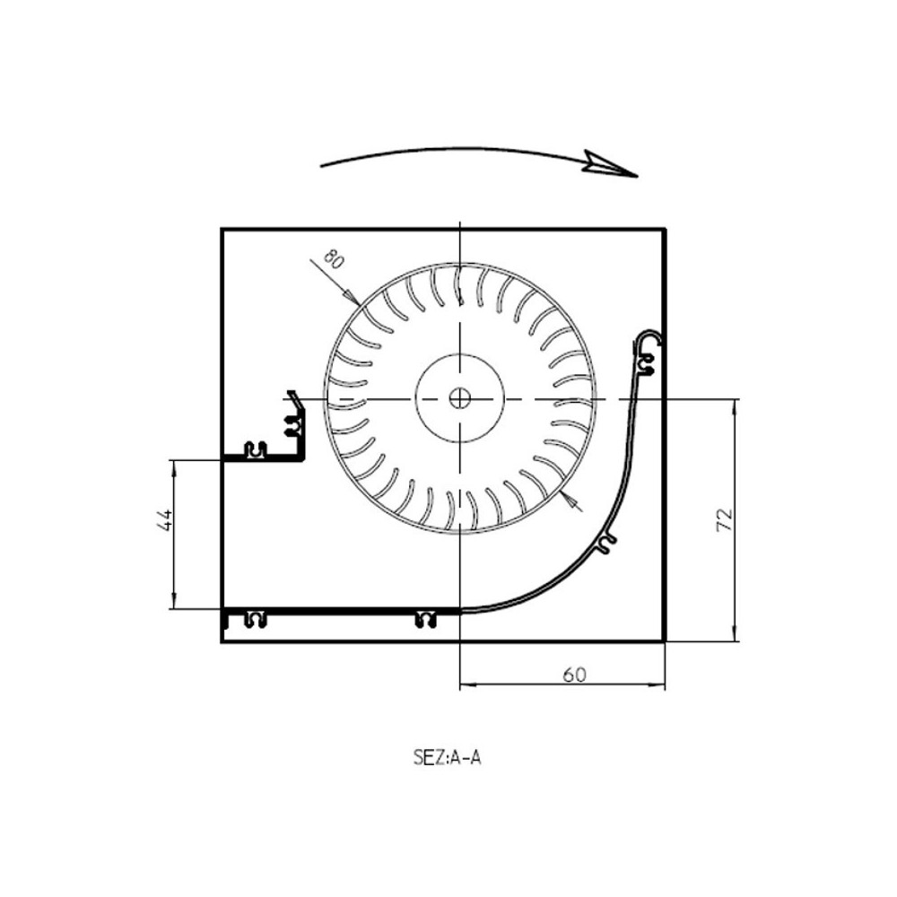 Ventilatore tangenziale FERGAS 158205