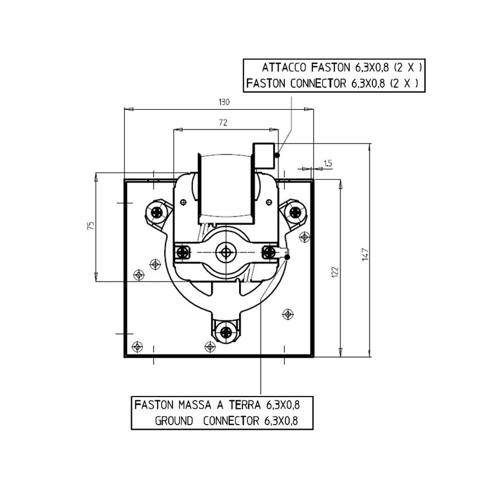 Ventilatore tangenziale FERGAS 158205