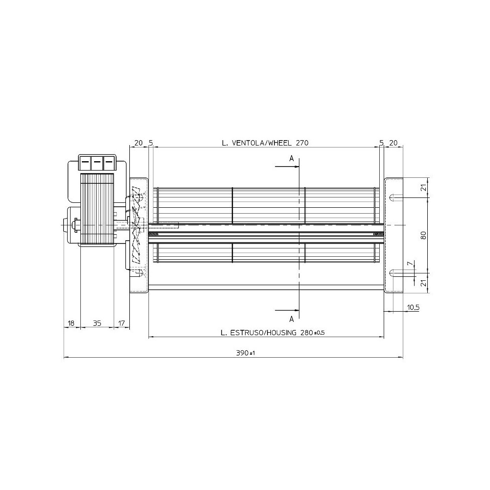 Ventilatore tangenziale FERGAS 153459