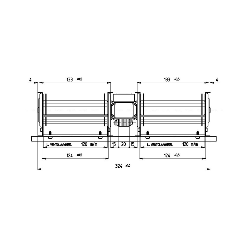 Ventilatore tangenziale FERGAS 119308